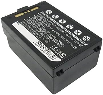Substituição da bateria Gaxi para símbolo FR60900 Compatível com símbolo FR66, FR68, MC70, MC7004, código de barras,