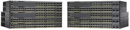 Cisco, Catalyst 2960X-48TS-Ll Switch Gerenciado 48 x 10/100/1000 + 2 x Desktop SFP Gigabit, rack-montável Categoria de produto: