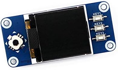 Alta exibição WaveShare 128x128 1,44 polegada LCD Chapéu de exibição para Raspberry Pi.