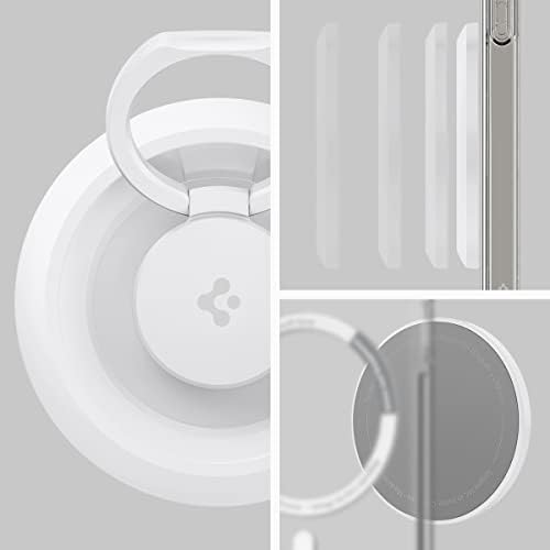 Spigen O -Mag Ring Magnetic Telente Suporte projetado para MagSafe - Branco