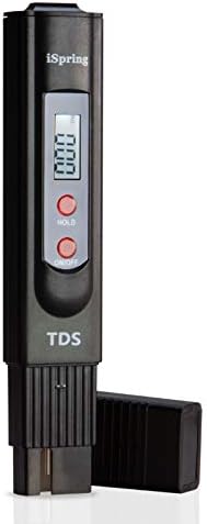 Ispring TDS 3-Button Digital Water Quality Test Meter com função de teste de temperatura