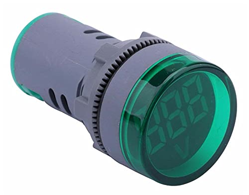 Exibição do LED ZLAST Digital Mini voltímetro CA 80-500V TOLEGEM TOLEGEM TESTENTE TESTENTE DO MONITOR DE MONITOR VOLT