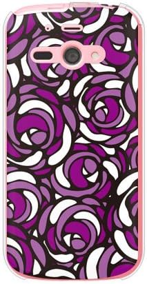 Yesno Rose Pop Purple / para Aquos Phone SS 205SH / Softbank SSH205-PCCL-201-N168