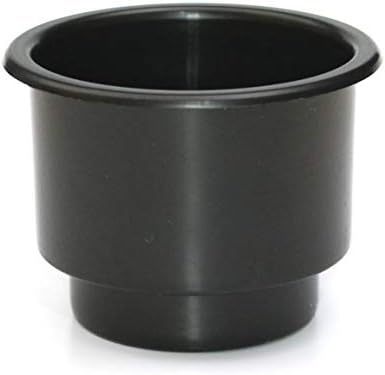 JSP Manufacturing 3 5/8 Black Jumbo Cup Boat RV Caminhão Poker Pooks Sofá Inserções de Sofá Grande - 4 pacote