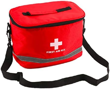 Excelaty Primeiros socorros de socorro vazio Bag de resgate de resgate Primeiro armazenamento compacto bolsa de ombro