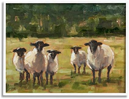 Stuell Industries Flock of Sheep Family Painting, Design de Ethan Harper