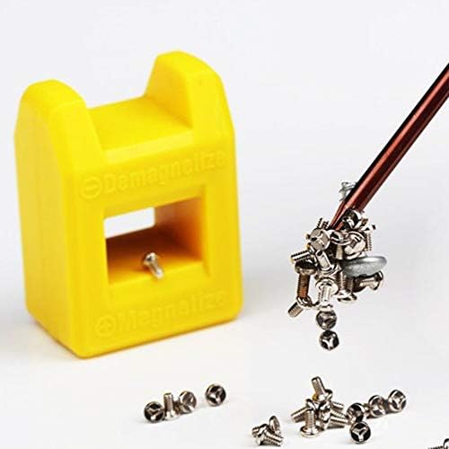 Chave de fenda 1pc Magnetizador rápido desmagnetizador mini ferramenta de retirada magnética para as pontas da chave de fenda