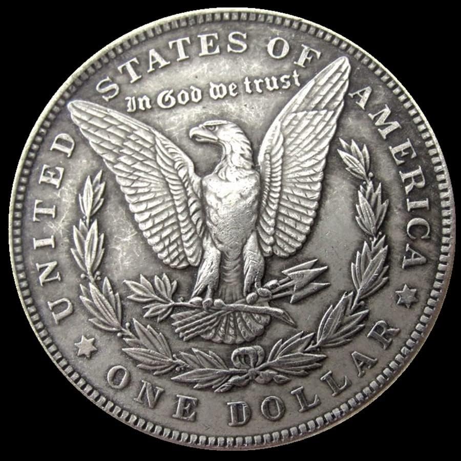 Moeda de andarilho do dólar de prata Us Morgan Dollar Cópia estrangeira Coin 71