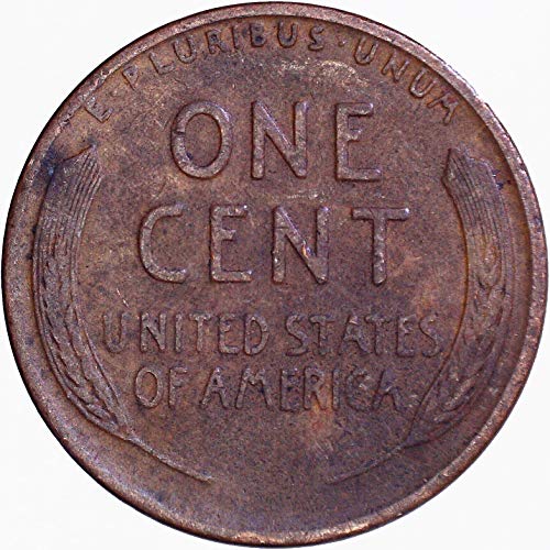1939 Lincoln Wheat Cent 1C muito bom