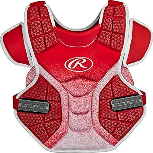 Rawlings | Protetor de peito do apanhador de Velo | Fastpitch Softball | Tamanhos adultos e intermediários | Vários estilos