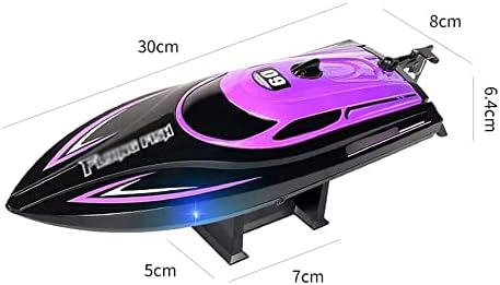Baço Zottel RC para crianças e adultos, brinquedo de água RC de 25 km/h de alta velocidade, barco RC rápido para piscina ou lago,