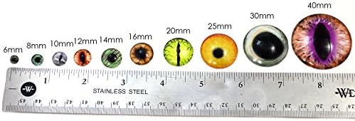 Olhos de vidro humano realistas 5 pares de pares para jóias ou artesanato fazendo 5 pares lote a granel