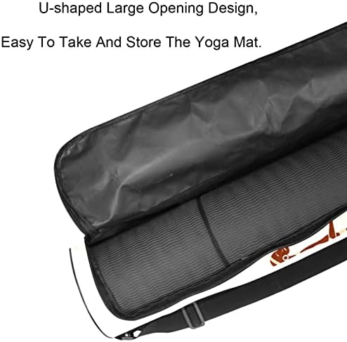 Bolsa de transportadora de tapete de ioga com alça de ombro de ioga bolsa de ginástica