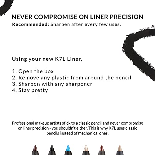 K7L Deep Red Lip Liner Pencil Brix