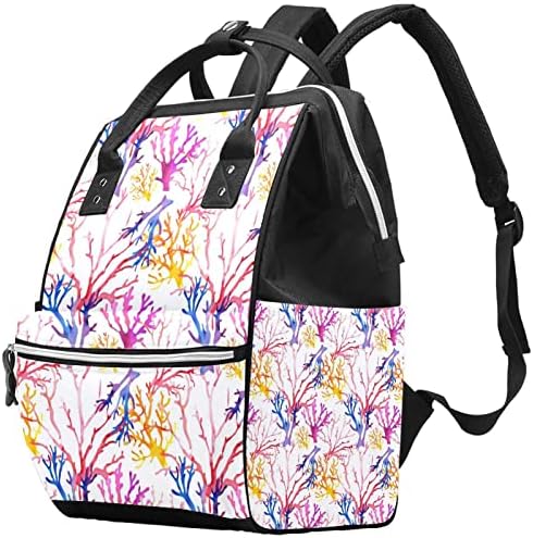 Backpack da bolsa de fraldas do padrão de girassol