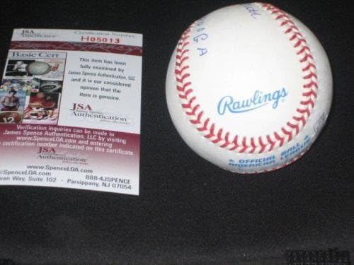 Willie Butler Grays assinados autógrafos autênticos liga negra oal beisebol JSA - Baseballs universitários autografados