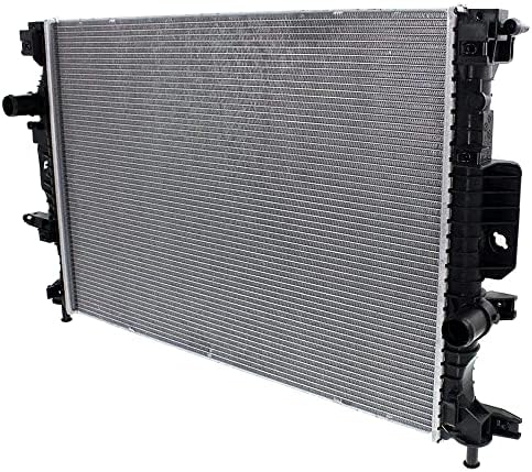 Montagem do novo radiador rareelétrico compatível com Ford 2013-2014 Fusion 1.6L 2.0L L4 1596CC 1999CC 97 CID DG9Z-8005-C