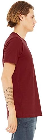 Bella + Canvas Unisex Jersey S-S-MOLEVE S-SHIRT 4XL Cardinal