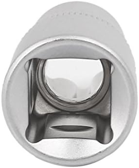 Ferramentas de manutenção de mão quadrada de 1/2 Aexit 1/2 Drive 16mm de 6 métricas de 6 pontos E-TORX Tool Hand Tool Silver