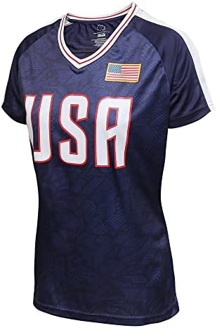 ICON Sports USWNTPA Camisa - Oficial da Associação de Jogadores de Players de Soccer Nacional dos EUA