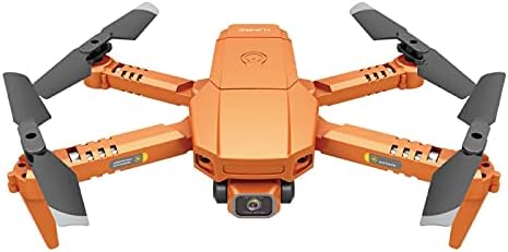 Drone Aoof com câmera 4K HD FPV Vídeo em tempo real 2 bateria e caixa de transporte, helicóptero de quatro eixos de controle remoto para crianças e adultos, modo sem cabeça, função de waypoint hj78-Black-4kcamera-3battery