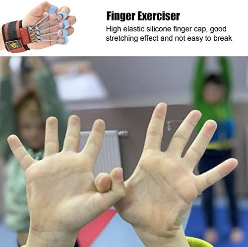 Friferador de Frifer - Exercitador de Extensão de Dotos de 5pcs, garra de mão, fortalecimento do antebraço, fortalecedor de dedos,