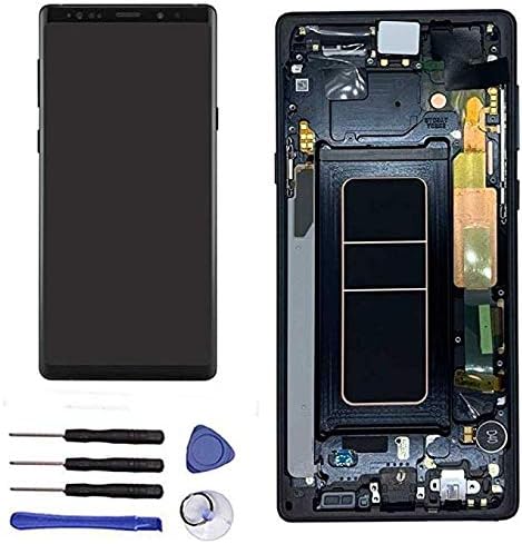 Telas LCD do telefone celular Lysee - para Samsung Galaxy Note 9 LCD Display Touch Screen Digitalizer Conjunto para Samsung Note 9 N960 N960F N960D N960DS LCD com quadro -