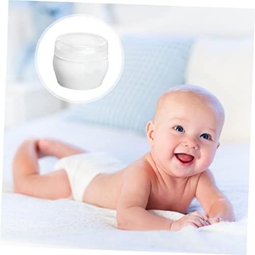 Jojofuny 2 conjuntos em pó de bebê pó de bebê maquiagem de esponja de banho para crianças Banho recém -nascido Conjunto