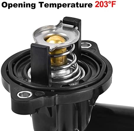 Montagem da moradia do termostato Energy Energy, 05184651AF 49569, compatível com 2011-2015 Dodge Durango 2011-2020