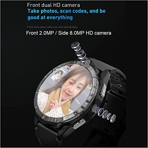 Funnybsg Lem16 Sports Smart Watch Men 1,6 ”6g+128g Tela completa 4G NetCom Full Dual Chip Monitor de fitness Smartwatches