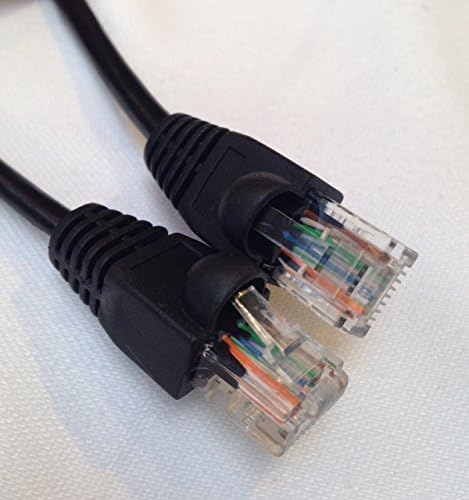 Suprimento de cabo - cabo CAT5E de 131 pés, cabo Ethernet externo externo, cobre sólido, cabo de rede, LAN, roteador, wifi 6, CCTV, 1000 MB, plugues RJ45