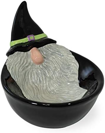 Boston International Halloween Candy Candy Prato, 6 x 5,25 polegadas, Wizard Gnome
