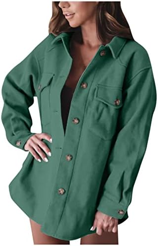 PRDECEXLU Casual Plus Size Date Night Jacket for Women Autumn Slave Long Sleeve Casas de manga comprida