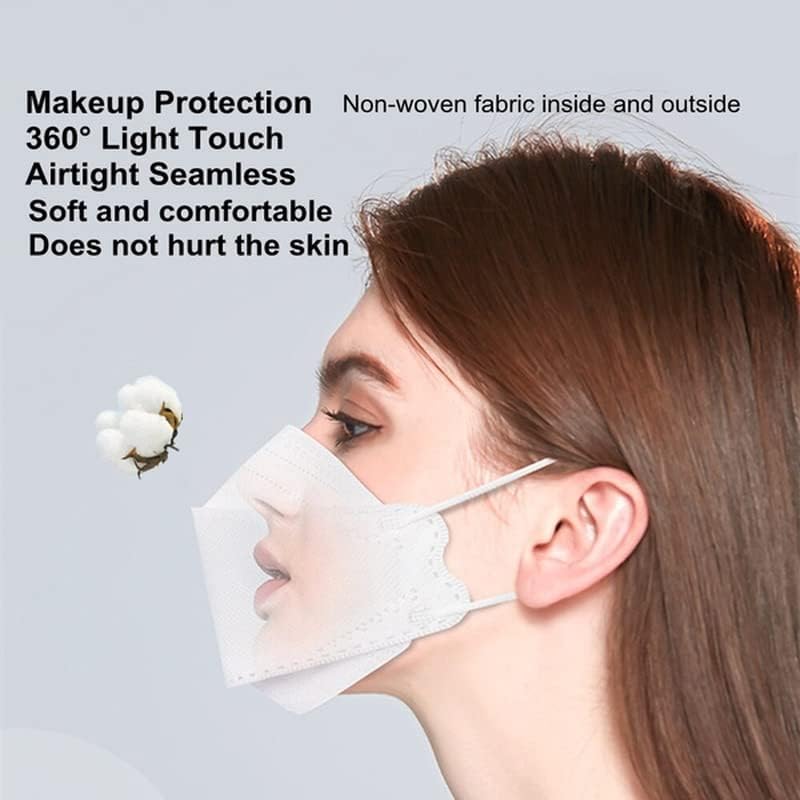 Máscaras KF94 de 100pcs de Hubbide, máscara de peixe 3D embrulhada individualmente para adulto, máscara facial protetora de 4 camadas