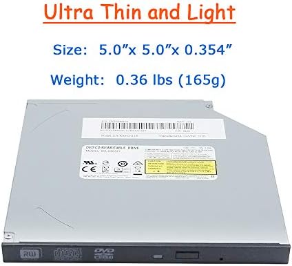 Nova substituição interna de acionamento óptico de queimador de CD 8x DVD DVD, para laptop Acer Aspire v 15 V15 17 V17 Nitro VN7-572G VN7-791G 792G F17 F5-771G