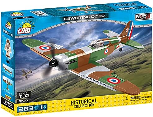 Cobi Toys 283 PCs HC WWII / 5720 / DEWOITINA D.520C1