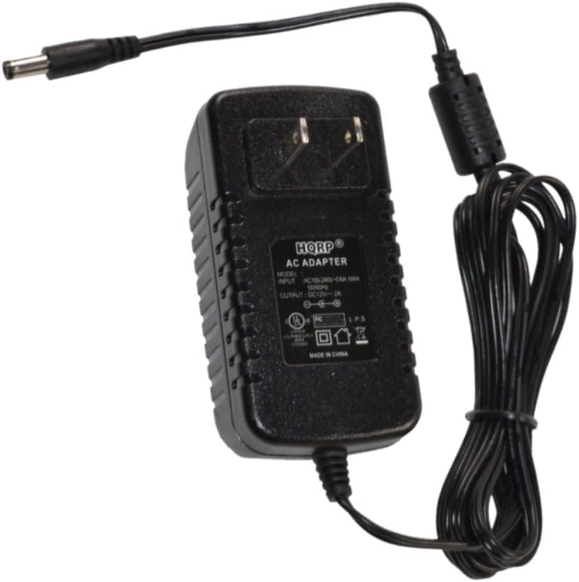 Adaptador CA de 12V CA HQRP compatível com UNIDEN BC-350 BC350C BC350A BC355A BC355C Scanner, Pro340xl MyStic Portable