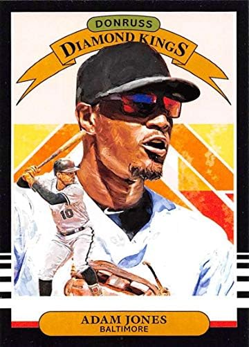 2019 Donruss 5 Adam Jones Baltimore Orioles Diamond Kings Kings Baseball Card