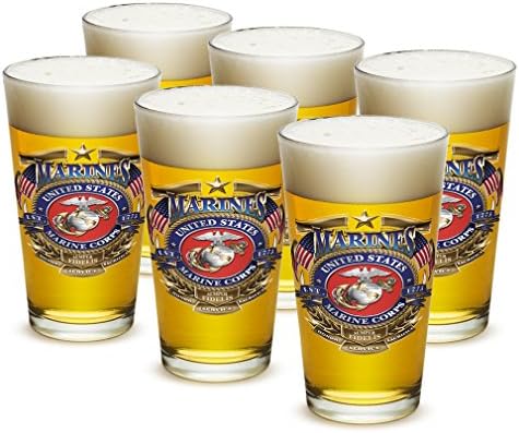 Erazor bits copos de cerveja? Presentes do Corpo de Fuzileiros Navais dos EUA para homens ou mulheres? Usmc Badge of Honor