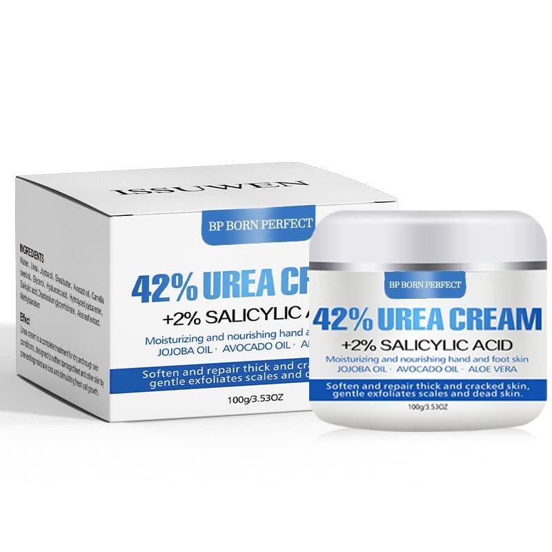 Creme de uréia de johufy 40 % para pés, creme para os pés para saltos rachados seco, saltos rachados, ultra, áspera, seco, pés