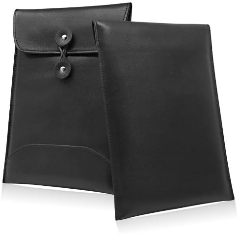 Caixa de ondas de caixa compatível com bolso Touch HD 3 - Envelope de couro Nero, capa de flip de carteira de couro para bolso Touch