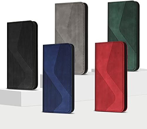 Caixa Zonnavi para iPhone 11 Caixa de carteira com suporte de cartão, estojo de couro PU premium [Magnetic] [Stand de