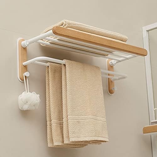 Omoons Towel Rack Style Towel Rack, banheiro prateleira, hardware de banheiro de banheiro montado na parede