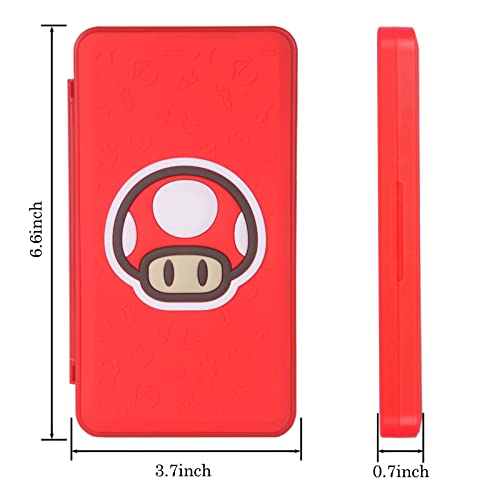 Tikodirect Game Card Case para Nintendo Switch/SD Cards, Armazenamento 24 Cards de jogo Switch Portable Hold Secor