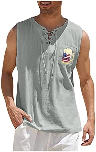 Plus size size fit sleesess tees homens com bolsos festival blusa fina slogan confortável vintage v pesco