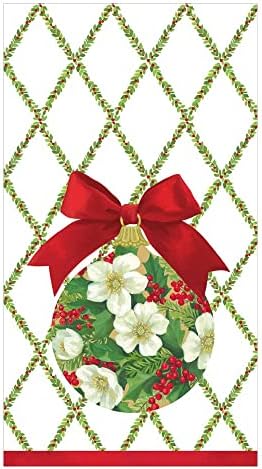 Caspari Ornament e Trellis Paper Guardines, quatro pacotes de 15