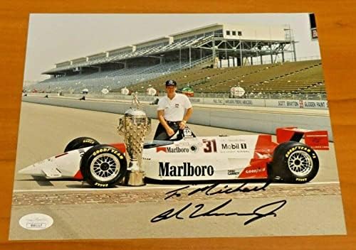 AL UNSER JR assinado 8x10 Racing Photo com JSA COA - Fotos esportivas Extreme Autografadas