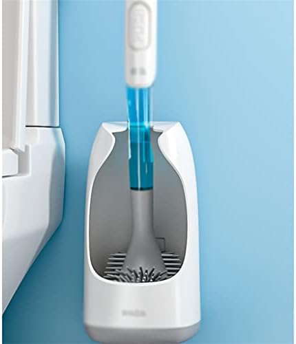 N/A Brush de vaso sanitário sem bastidores sem saída Ferramenta de limpeza Acessórios do banheiro Handle Adicione Conjunto