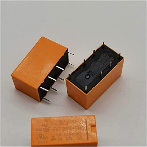 Relé AGOUNOD 5PCS Relé DIY HK19F-DC5V-SHG HK19F-DC12V-SHG HK19F-DC24V-SHG 3V PARA APELOS HOMARICADOS 8pin)