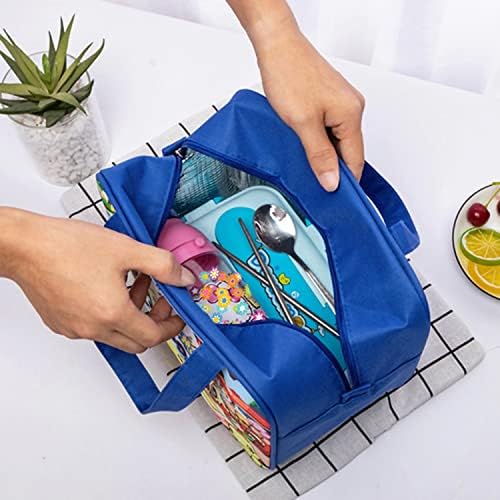 Lancheira de anime bolsa de lancheira fofa de anime para homens mulheres viagens de piquenique para piquenizes de anime coisa de anime Anime merch